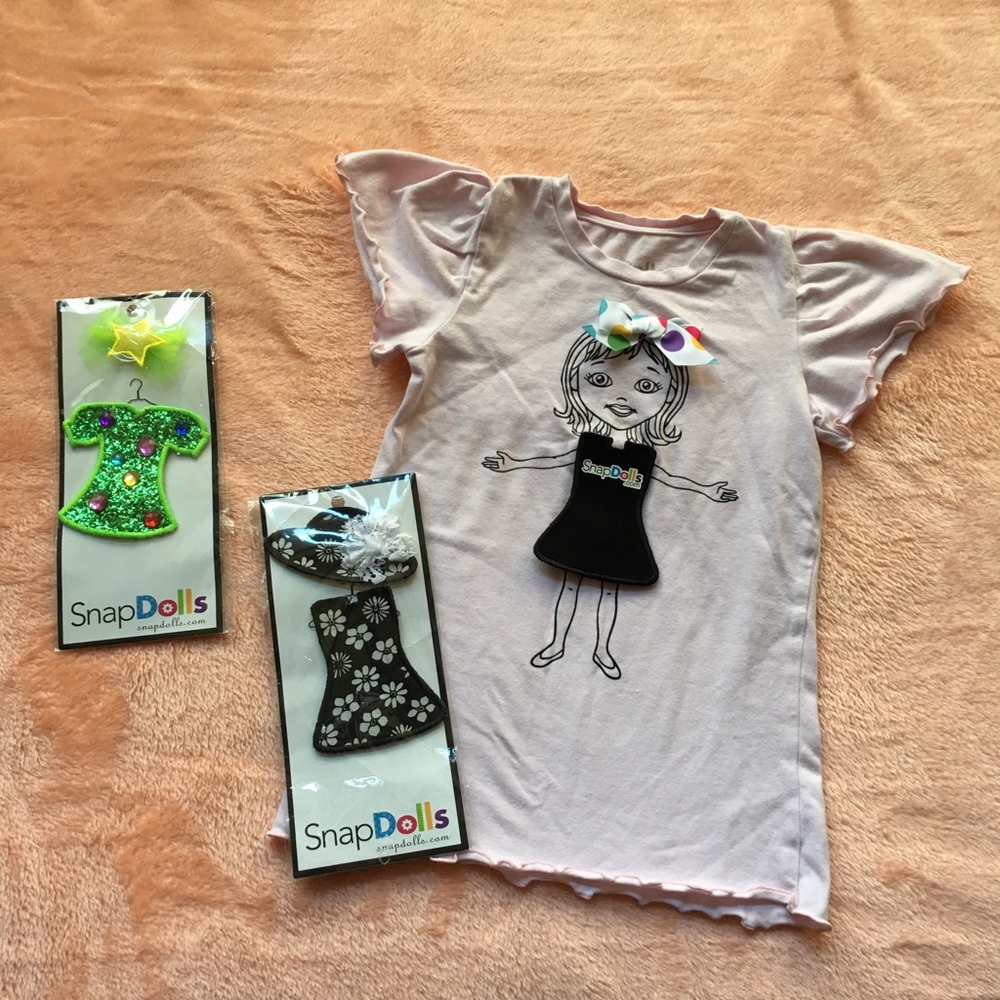 SnapDolls T-shirt sz4